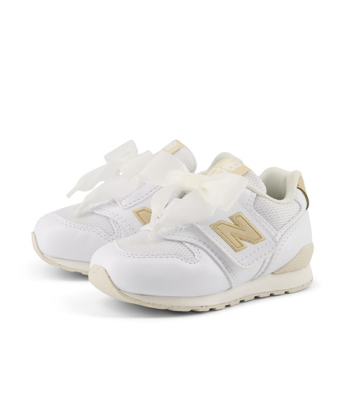 NEW BALANCE（ニューバランス）の「996 Hook and Loop（スニーカー・キッズ・ホワイト系その他/ベージュ/ピンク・12.0cm/12.5cm/13.0cm/13.5cm/14.0cm/14.5cm/15.0cm/15.5cm/16.0cm/16.5cm）」の4枚目の写真