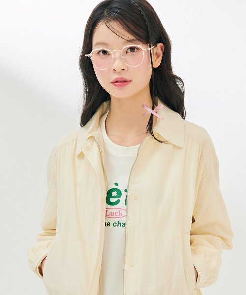 CHASECULT（チェイスカルト）の「女性カラーシャーリングジャンパー-DBRG4174C05（ナイロンジャケット・レディース・オートミール・85/90）」の2枚目の写真
