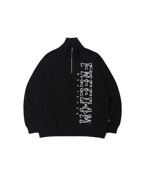 FREEDOM(フリーダム)の「クラックボンロゴハーフジップ(ブラック)(その他トップス・メンズ・その他・XXXX-LARGE/LARGE/X-LARGE/XX-LARGE/XXX-LARGE)」の2枚目の写真