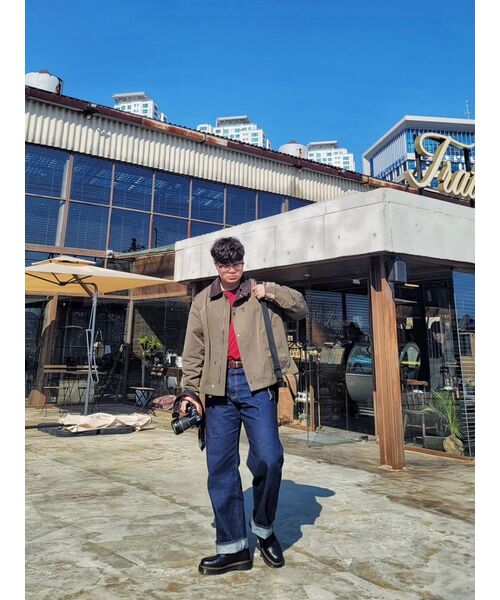 FRIZMWORKS(フリズムワークス)の「HERITAGE HUNTING JACKET 002 _ OLIVE(ミリタリージャケット・メンズ・その他・X-LARGE/SMALL/MEDIUM/LARGE)」の6枚目の写真