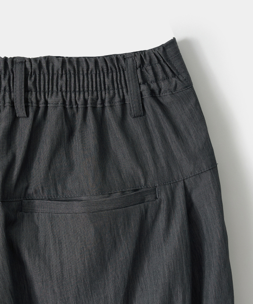 TRIP LE SENS(トリップ ル センス)の「SSエアフローサイドツーピンタックパンツ_ブラック(その他パンツ・メンズ・その他・SMALL/MEDIUM/LARGE)」の10枚目の写真