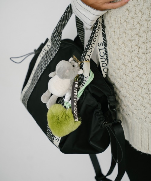 THEATRE PRODUCTS（シアタープロダクツ）の「フェイクファーハートチャーム（キーホルダー・レディース・グリーン/ピンク/ベージュ/ブラック・FREE）」の13枚目の写真