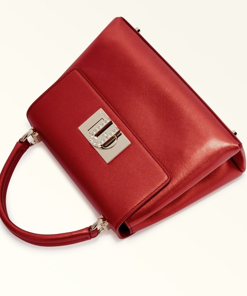 FURLA（フルラ）の「フルラ 1927 ミニトップハンドルバッグ（ハンドバッグ・レディース・レッド・ONE SIZE）」の5枚目の写真