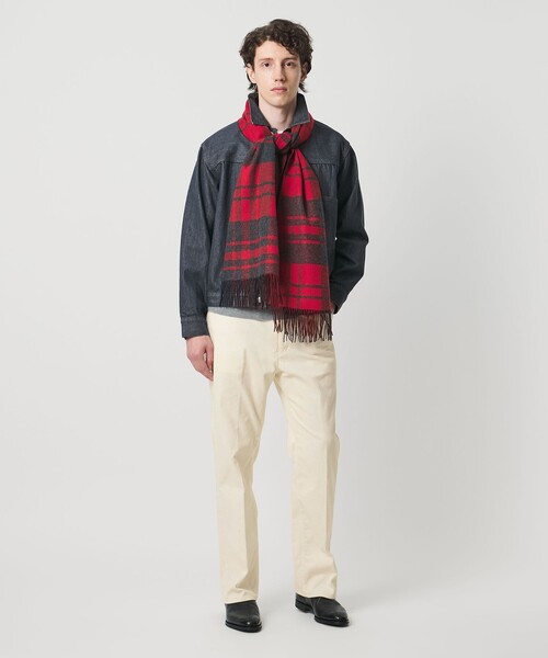 UNITED ARROWS（ユナイテッドアローズ）の「ハイマウント コーデュロイ ロデオストレートパンツ（その他パンツ・メンズ・オリーブ/ホワイト/ダークグレー・L/M/S/XL）」の5枚目の写真