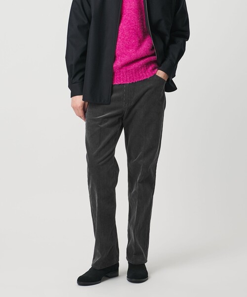 UNITED ARROWS（ユナイテッドアローズ）の「ハイマウント コーデュロイ ロデオストレートパンツ（その他パンツ・メンズ・オリーブ/ホワイト/ダークグレー・L/M/S/XL）」の9枚目の写真