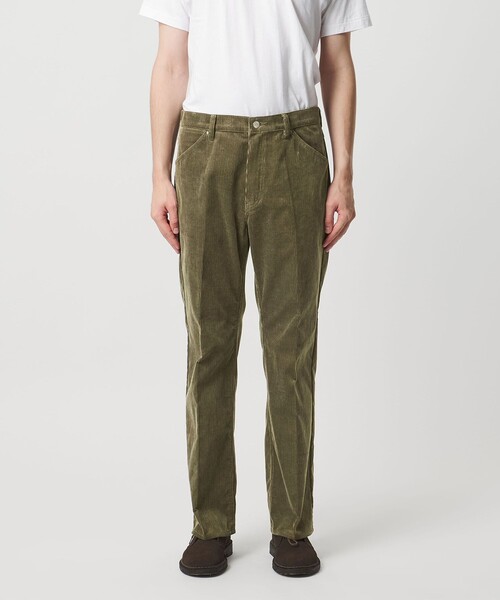 UNITED ARROWS（ユナイテッドアローズ）の「ハイマウント コーデュロイ ロデオストレートパンツ（その他パンツ・メンズ・オリーブ/ホワイト/ダークグレー・L/M/S/XL）」の12枚目の写真