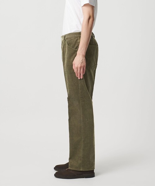 UNITED ARROWS（ユナイテッドアローズ）の「ハイマウント コーデュロイ ロデオストレートパンツ（その他パンツ・メンズ・オリーブ/ホワイト/ダークグレー・L/M/S/XL）」の13枚目の写真