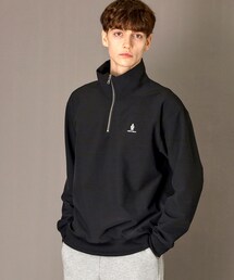 DRESSTERIOR（ドレステリア）の「ダブルクロス裏起毛 ハーフジッププルオーバー（Tシャツ/カットソー）」