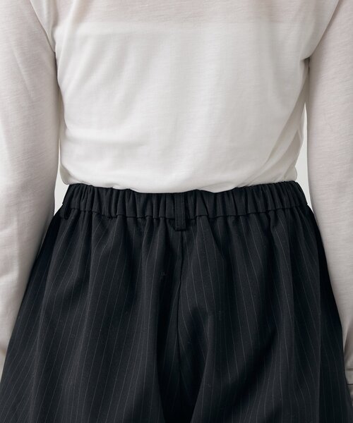 mline（エムライン）の「[mline]ストライプ バルーンスカパン（その他パンツ・レディース・ブラック/チャコールグレー・1/2）」の13枚目の写真