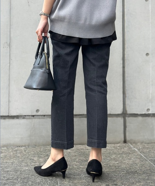 ストレッチデニムテーパードパンツ Emma Taylor│STYLEDOOR スタイルドア