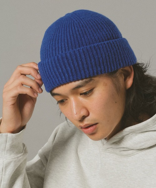 RAGEBLUE（レイジブルー）の「ロールニットキャップ/ビーニー（ニットキャップ/ビーニー・メンズ・ブルー/その他5/ブラック/ライトブルー・FREE）」の10枚目の写真