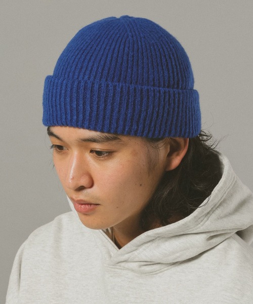 RAGEBLUE（レイジブルー）の「ロールニットキャップ/ビーニー（ニットキャップ/ビーニー・メンズ・ブルー/その他5/ブラック/ライトブルー・FREE）」の11枚目の写真