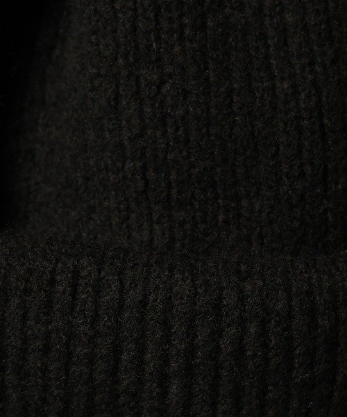 RAGEBLUE（レイジブルー）の「ロールニットキャップ/ビーニー（ニットキャップ/ビーニー・メンズ・ブルー/その他5/ブラック/ライトブルー・FREE）」の7枚目の写真