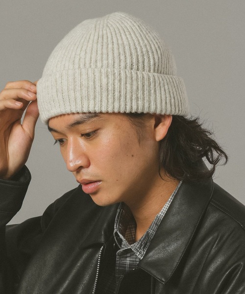 RAGEBLUE（レイジブルー）の「ロールニットキャップ/ビーニー（ニットキャップ/ビーニー・メンズ・ブルー/その他5/ブラック/ライトブルー・FREE）」の19枚目の写真