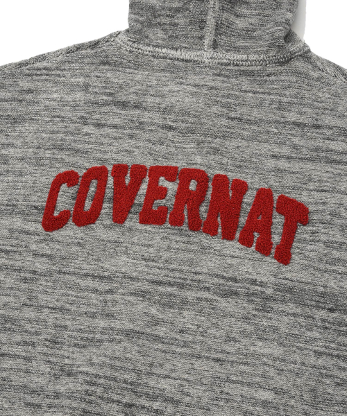 COVERNAT（カバーナット）の「Cロゴニットフードパーカー メランジグレー（パーカー・レディース・その他・LARGE/X-LARGE/SMALL/MEDIUM）」の9枚目の写真