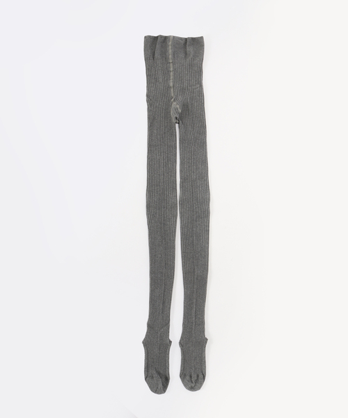FALKE（ファルケ）の「FALKE/ファルケ リブタイツ #48490（タイツ/ストッキング・レディース・チャコールグレー/ライトグレー・FREE）」の5枚目の写真