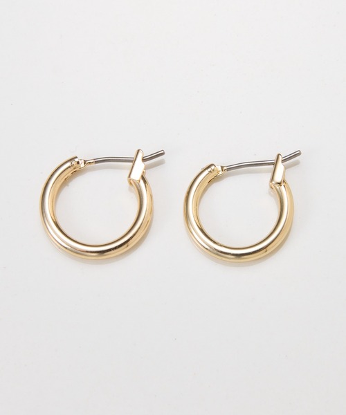 PAPILLONNER（パピヨネ）の「フープピアス/2点セット（ピアス（両耳用）・レディース・シルバー/ゴールド・FREE）」の7枚目の写真