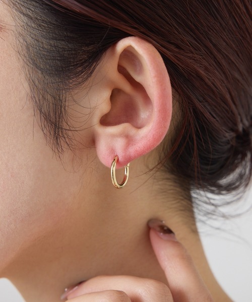 PAPILLONNER（パピヨネ）の「フープピアス/2点セット（ピアス（両耳用）・レディース・シルバー/ゴールド・FREE）」の13枚目の写真