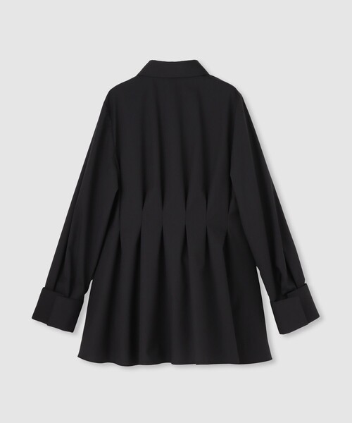 LOULOU WILLOUGHBY(ルルウィルビー)の「【LOULOU WILLOUGHBY】タックシェイプシャツ(シャツ/ブラウス・レディース・グリーン/ホワイト/ブラック・2)」の19枚目の写真