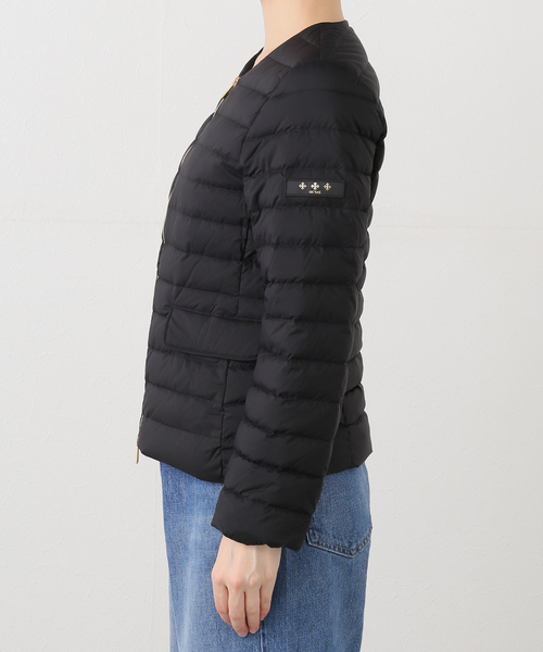 TATRAS CONCEPT STORE(タトラスコンセプトストア)の「【WEB+一部店舗限定】TATRAS / タトラス NOKO ノコ ライトダウンジャケット(ダウンジャケット/コート・レディース・ブラック/アイボリー・MEDIUM/LARGE)」の9枚目の写真