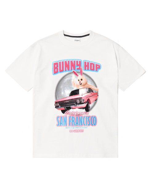 QT8 GARMENTS（キューティーエイトガーメント）の「RG Bunny Hop Tee (Ivory)（Tシャツ/カットソー・レディース・その他・SMALL/X-LARGE/LARGE/MEDIUM）」の2枚目の写真