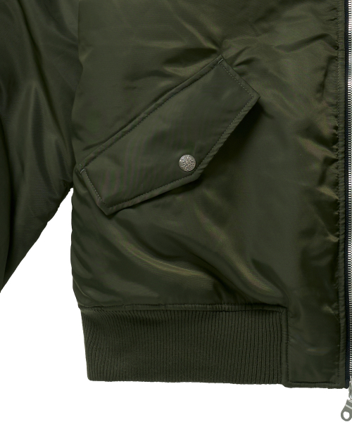 IDWS(アイドンワナセル)の「Plane Shirring Ma-1 Khaki(ブルゾン・レディース・その他・1/2)」の19枚目の写真