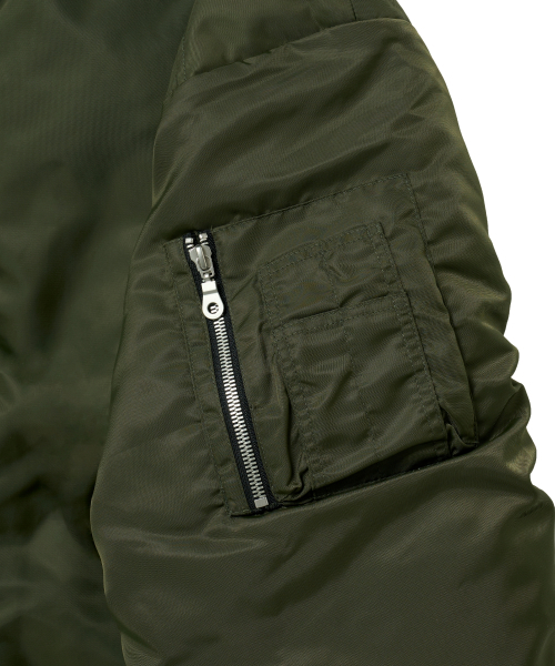 IDWS(アイドンワナセル)の「Plane Shirring Ma-1 Khaki(ブルゾン・レディース・その他・1/2)」の18枚目の写真