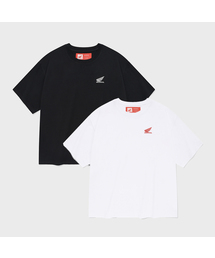 HONDA MOTORCYCLE（ホンダモーターサイクル）の「[2Pack] Original Wing Logo Short Sleeve White / Black（Tシャツ/カットソー）」