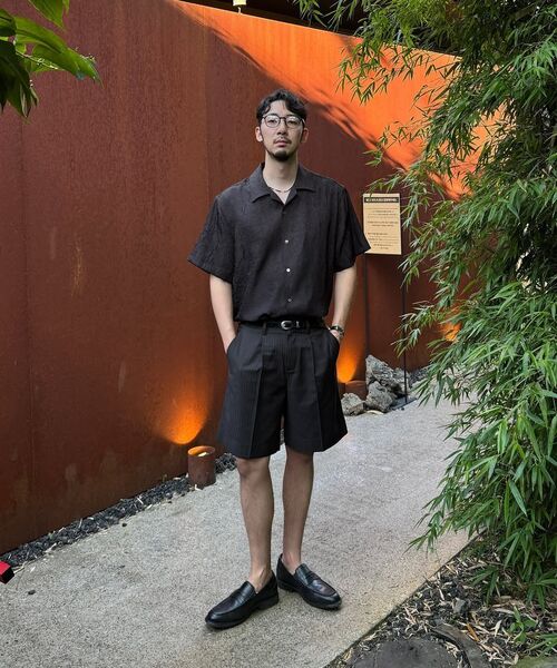 DUSTYWHITE(ダスティーホワイト)の「ブラックピンストライプショートパンツ(その他パンツ・メンズ・その他・SMALL/MEDIUM/LARGE)」の8枚目の写真