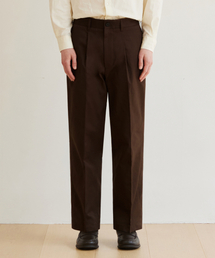 QS（キュース）の「Shakespeare Cotton Drill Pants (Brown)（その他パンツ・メンズ）」
