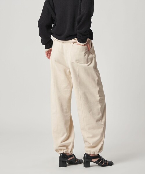 Steven Alan（スティーブンアラン）の「＜Steven Alan＞クリア スウェット タルパンツ（スウェットパンツ・レディース・イエロー/オフホワイト/ブラック・M/S）」の9枚目の写真