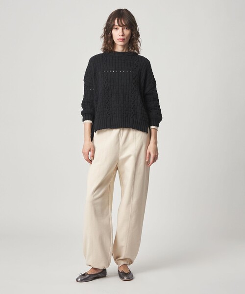 Steven Alan（スティーブンアラン）の「＜Steven Alan＞クリア スウェット タルパンツ（スウェットパンツ・レディース・イエロー/オフホワイト/ブラック・M/S）」の10枚目の写真