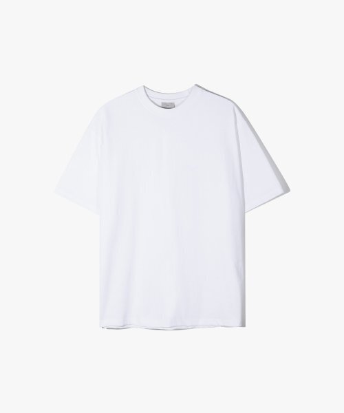 ESN(イーエスエヌ)の「プレミアムシングルセミオーバーフィットTシャツホワイト(Tシャツ/カットソー・メンズ・その他・MEDIUM/X-LARGE/XX-LARGE/LARGE)」の3枚目の写真