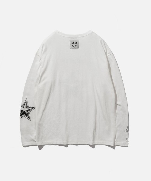 VASTIC(バスティック)の「MMXV スター ロングスリーブ_ホワイト(Tシャツ/カットソー・メンズ・その他・X-LARGE/LARGE/MEDIUM)」の3枚目の写真