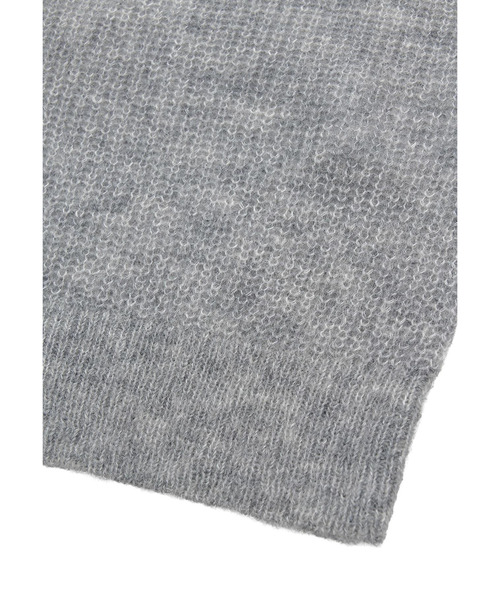 1er Arrondissement（プルミエアロンディスモン）の「ウールモヘア畦ニットプルオーバー（ニット/セーター・レディース・シルバー系その他/ブラック系その他3・FREE）」の3枚目の写真