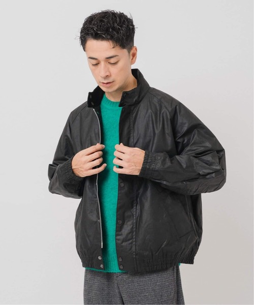 EDIFICE(エディフィス)の「《再入荷》Barbour(バブアー)Blouson Transport/トランスポート Wax MWX2497(その他アウター・メンズ・ブラック/カーキ・36/38/40)」の3枚目の写真