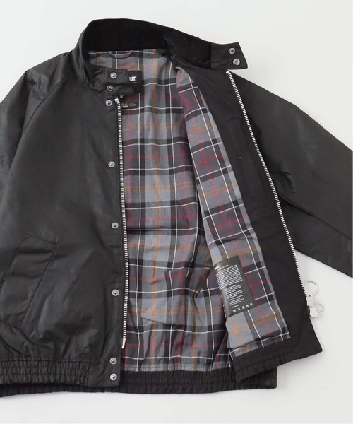 EDIFICE(エディフィス)の「《再入荷》Barbour(バブアー)Blouson Transport/トランスポート Wax MWX2497(その他アウター・メンズ・ブラック/カーキ・36/38/40)」の10枚目の写真