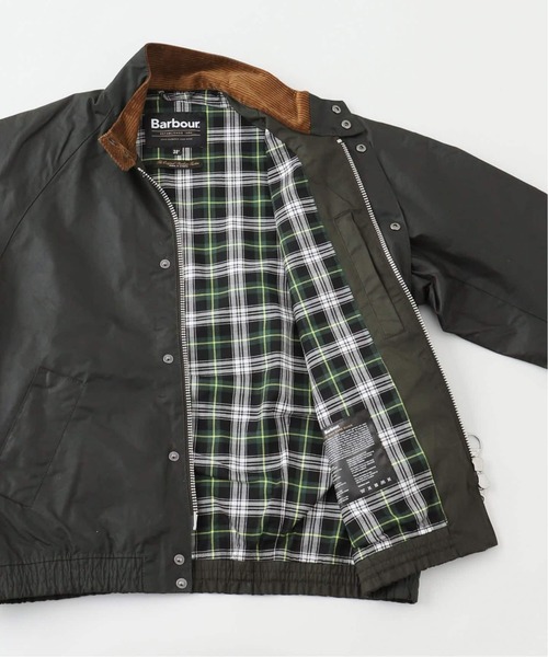 EDIFICE(エディフィス)の「《再入荷》Barbour(バブアー)Blouson Transport/トランスポート Wax MWX2497(その他アウター・メンズ・ブラック/カーキ・36/38/40)」の9枚目の写真