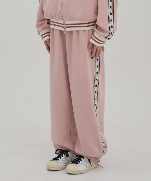WaiKei（ワイケイ）の「スタートラックパンツピンク（スウェットパンツ・レディース・その他・1/2）」の2枚目の写真