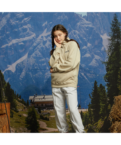 BALANT(バラント)の「ホープアンドファッション ハーフジップTシャツ - ベージュ(その他トップス・メンズ・その他・MEDIUM/LARGE)」の1枚目の写真