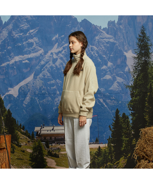 BALANT(バラント)の「ホープアンドファッション ハーフジップTシャツ - ベージュ(その他トップス・メンズ・その他・MEDIUM/LARGE)」の3枚目の写真