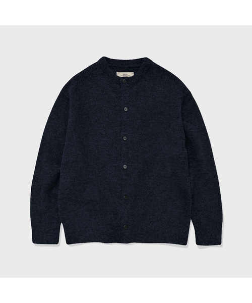 KANEITEI(カネイテイ)の「WASHABLE BASE CROP CARDIGAN (NAVY)(カーディガン/ボレロ・レディース・ネイビー・MEDIUM/LARGE/X-LARGE)」の1枚目の写真