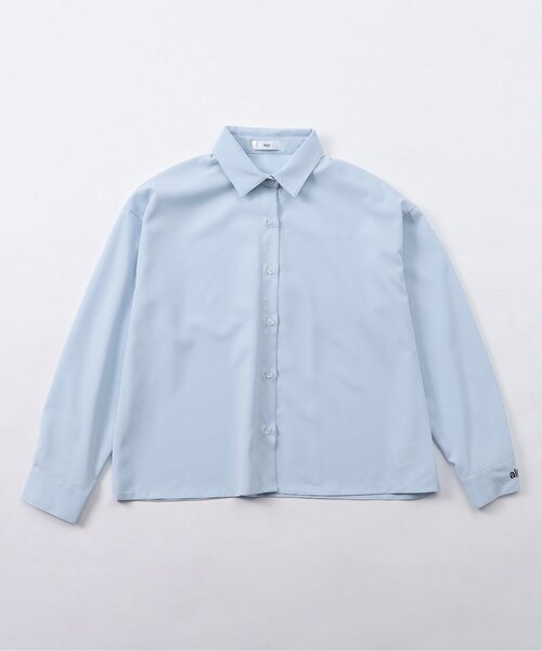 algy（アルジー）の「【セレモニー対応】透かし編みニットベスト&シャツセット（シャツ/ブラウス・キッズ・ネイビー/オフホワイト・130/140/150/160）」の19枚目の写真