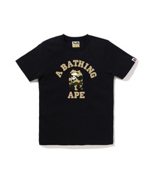 1ST CAMO COLLEGE TEE（Tシャツ/カットソー）｜A BATHING APE（ア