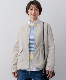 ライトパディング ノーカラー アウター