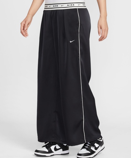 NIKE（ナイキ）の「NIKE AS W NSW OFFLN WVN STN PANT / ナイキ ウィメンズ NSW OFFLN ウーヴン STN パンツ 【SP】（その他パンツ・レディース・グリーン/ブラック・L/M/S）」の3枚目の写真