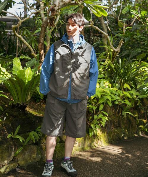 EKAL（エカル）の「『UR TECH』ナイロンタッサーベスト（ナイロンジャケット・メンズ・ネイビー/グレー・LARGE/MEDIUM）」の21枚目の写真