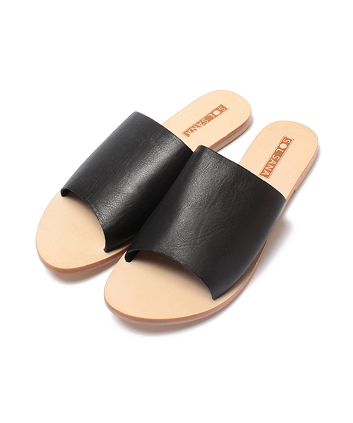 Ray BEAMS（レイビームス）の「SOL SANA / フラットサンダル Teresa（サンダル・レディース・ブラウン系その他/ブラック・37/36/38/39/35）」の12枚目の写真