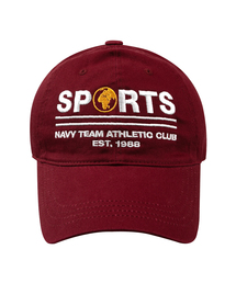 NAVYTEAM（ネイビーチーム）の「NTV BC-ATHLETIC CLUB CAP-BURGUNDY（キャップ）」