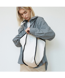 IHR（アイエイチアール）の「Contrast Strap Eco Bag / 2 Colors（エコバッグ/サブバッグ）」